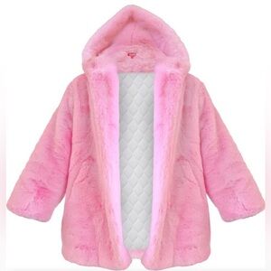 💥NWT💥 Elsie & Fred Lil Kim Luxury Faux Fur Coat In Candy Pink- BRAND NEW! 🩷🩷